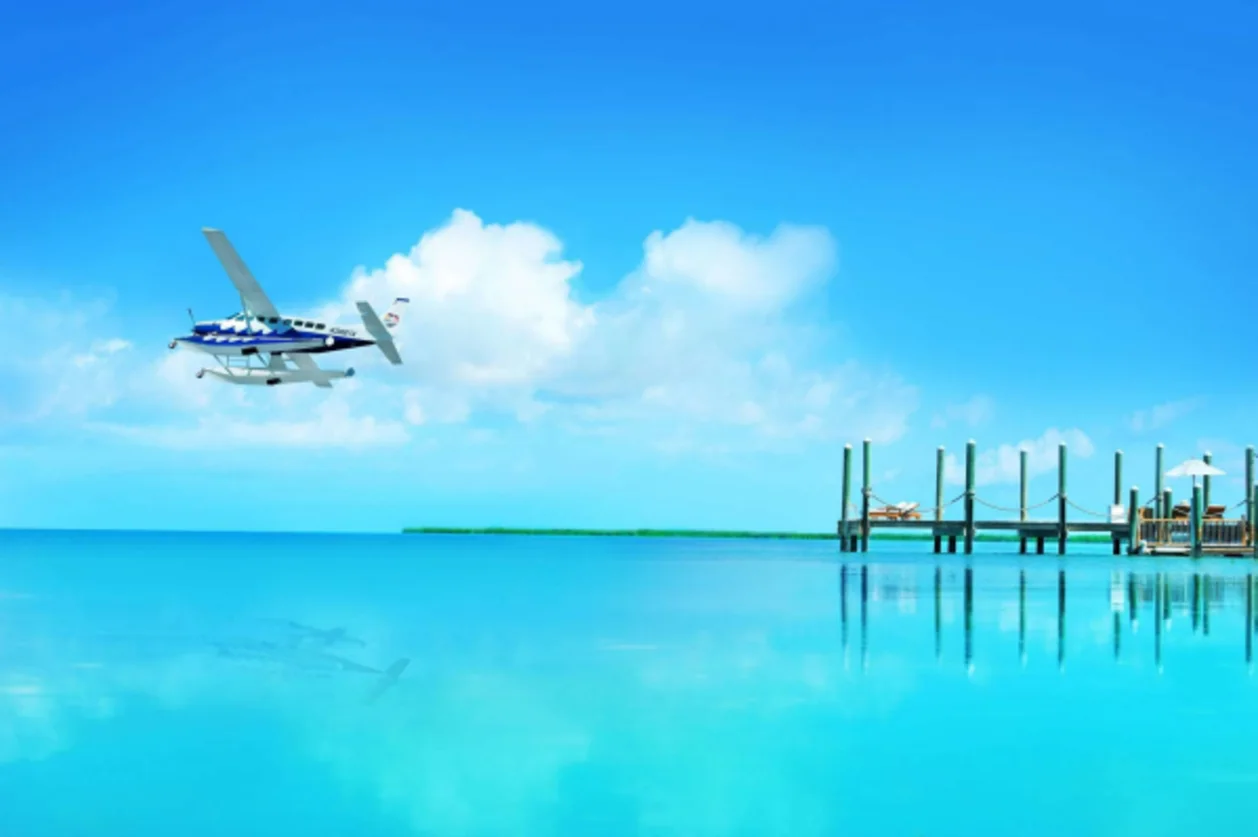 Little Palm Island Resort & Spa sea plane